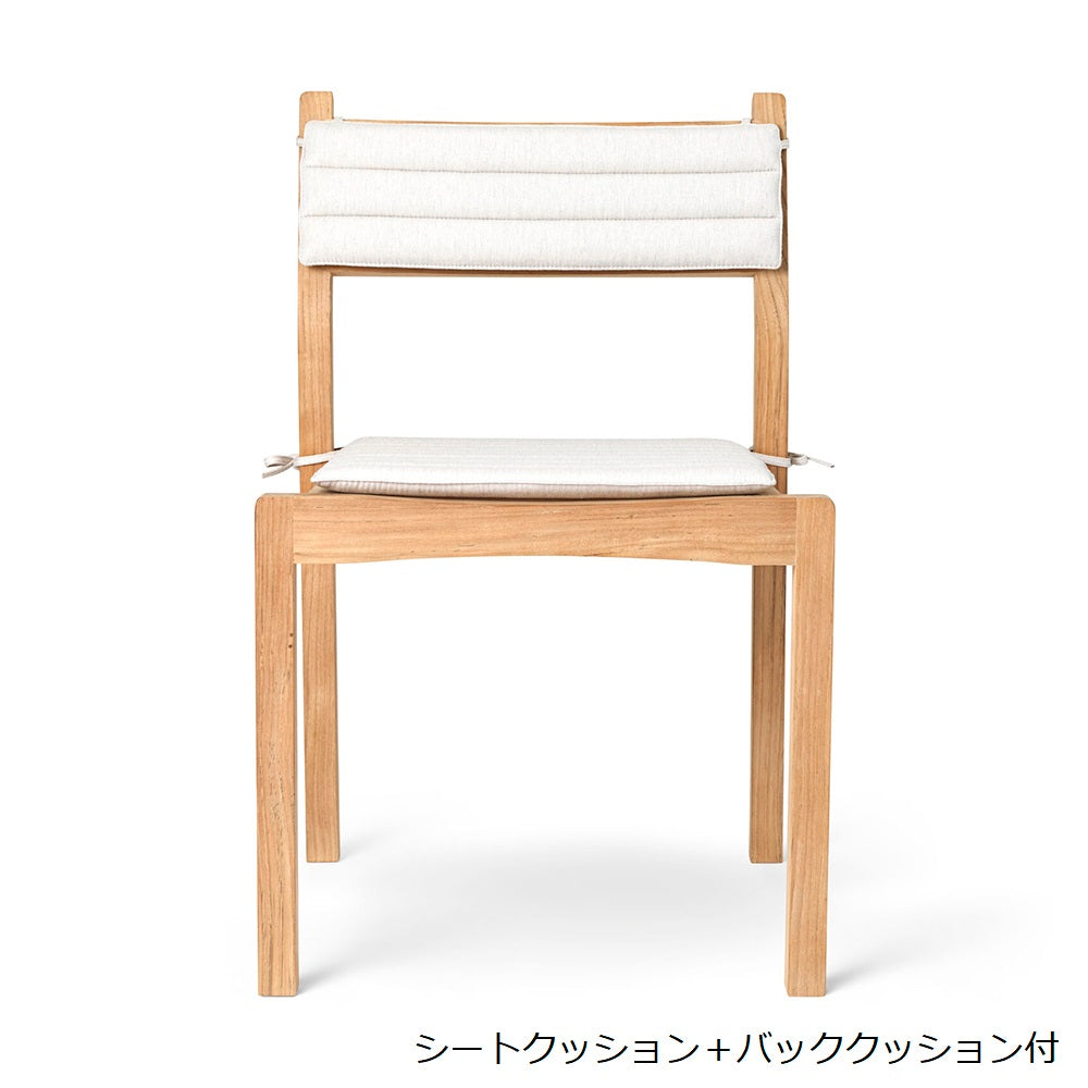 AH501｜OUTDOOR　ダイニングチェアシートクッションとバッククッション付画像