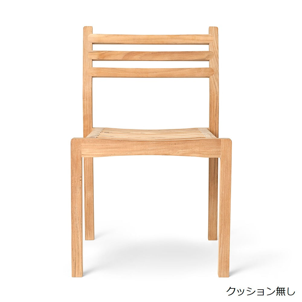 AH501｜OUTDOOR　ダイニングチェアクッション無し商品画像