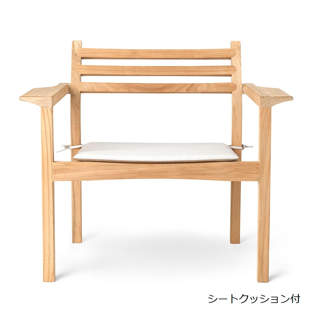 AH601アウトドアラウンジチェアシートクッション付商品画像