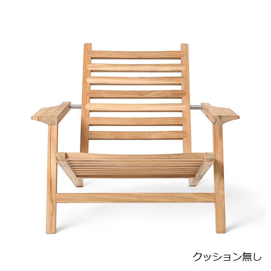 AH603アウトドアデッキチェアクッション無し商品画像