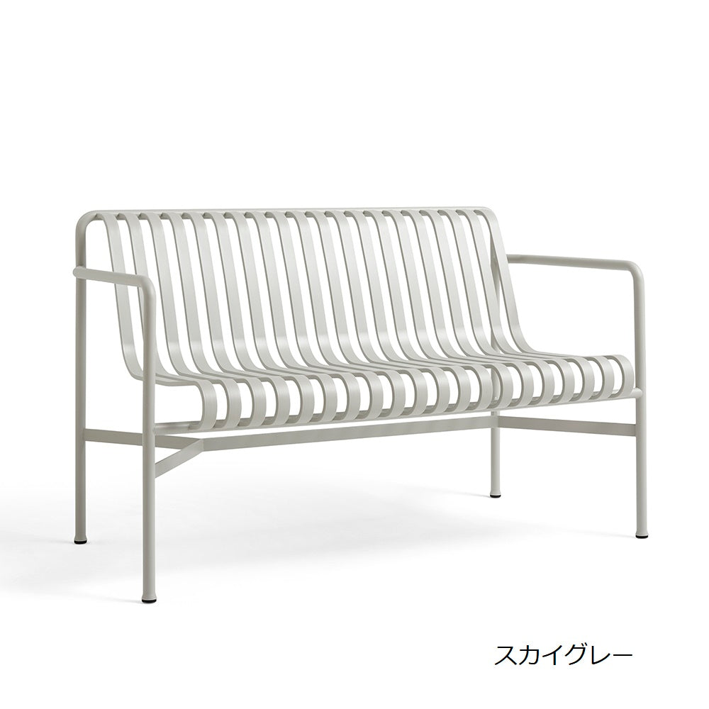 パリサードダイニングベンチ・スカイグレーの商品画像