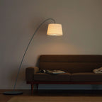 スノードロップ フロアランプ　グレー