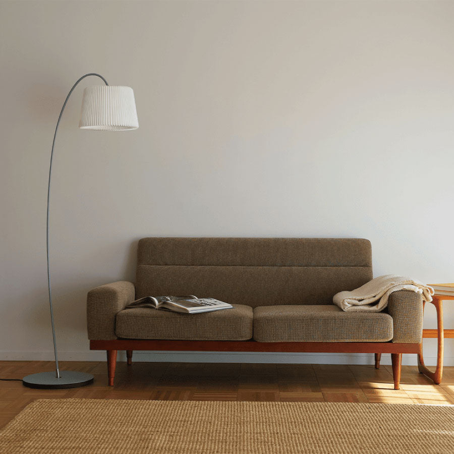 スノードロップ フロアランプ　グレー