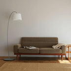 スノードロップ フロアランプ　グレー