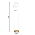 VL リングクラウン フロアランプ