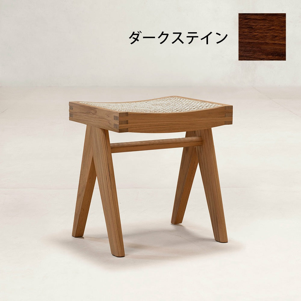 PH34ロースツール-ダークステイン