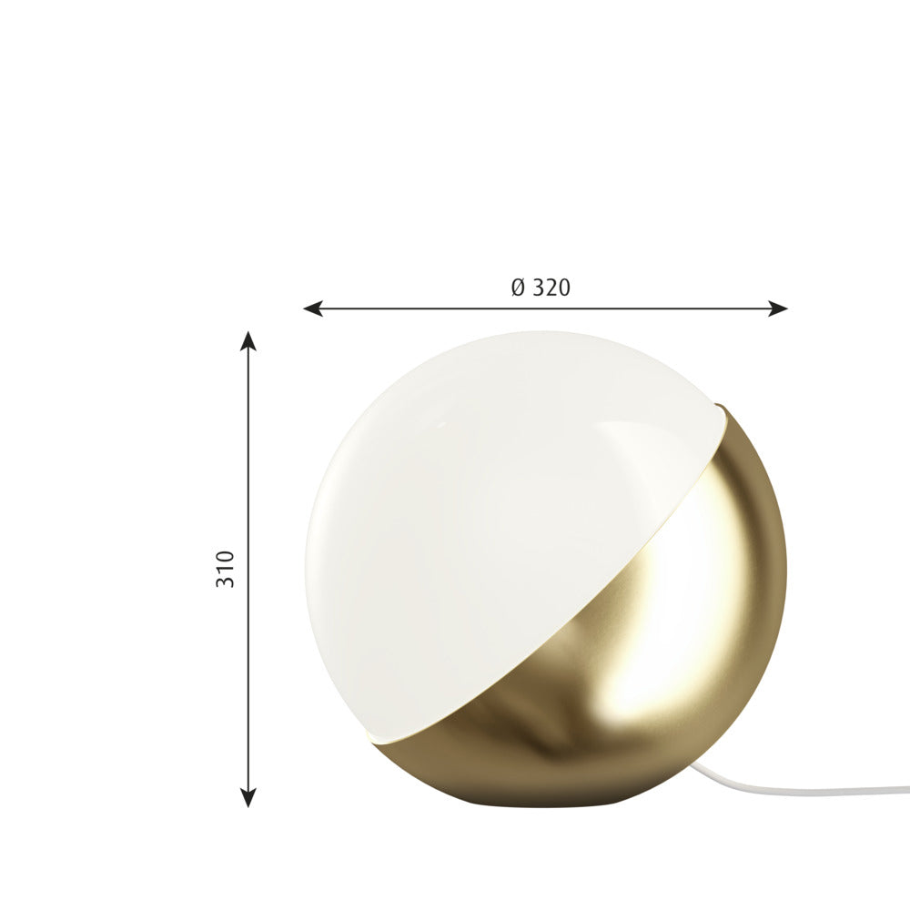 VLステュディオテーブル/フロア-Φ320サイズ感