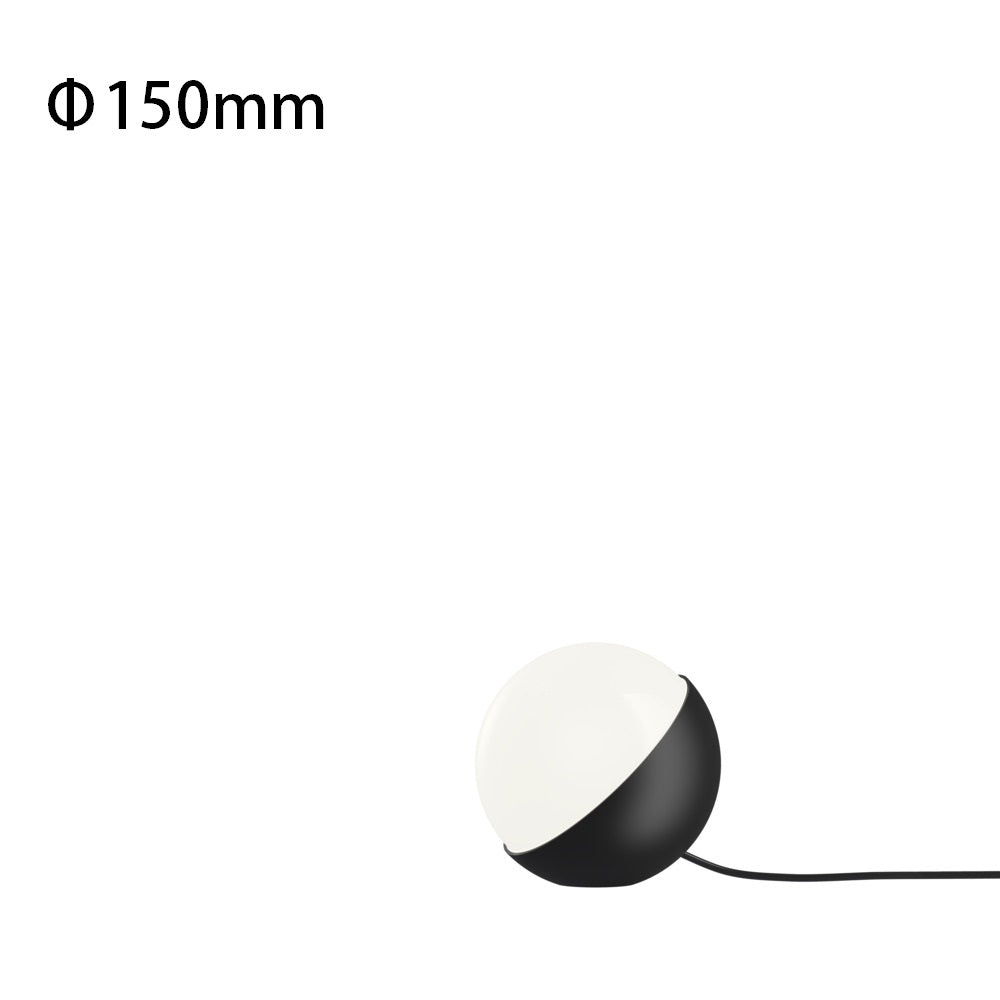 VLステュディオテーブル/フロア-Φ150-ブラック