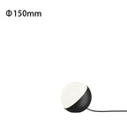 VLステュディオテーブル/フロア-Φ150-ブラック