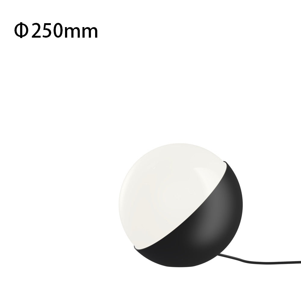 VLステュディオテーブル/フロア-Φ250-ブラック