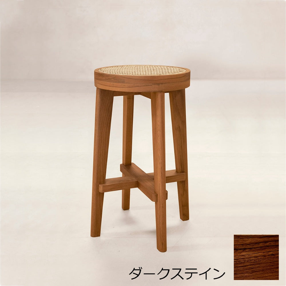 PH21ハイスツール-ダークステイン