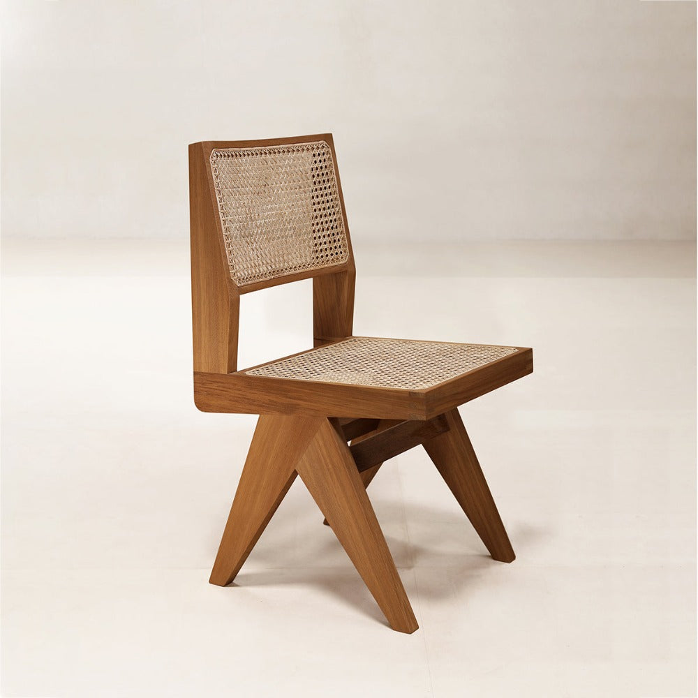 PH25アームレスダイニングチェア-斜め向き