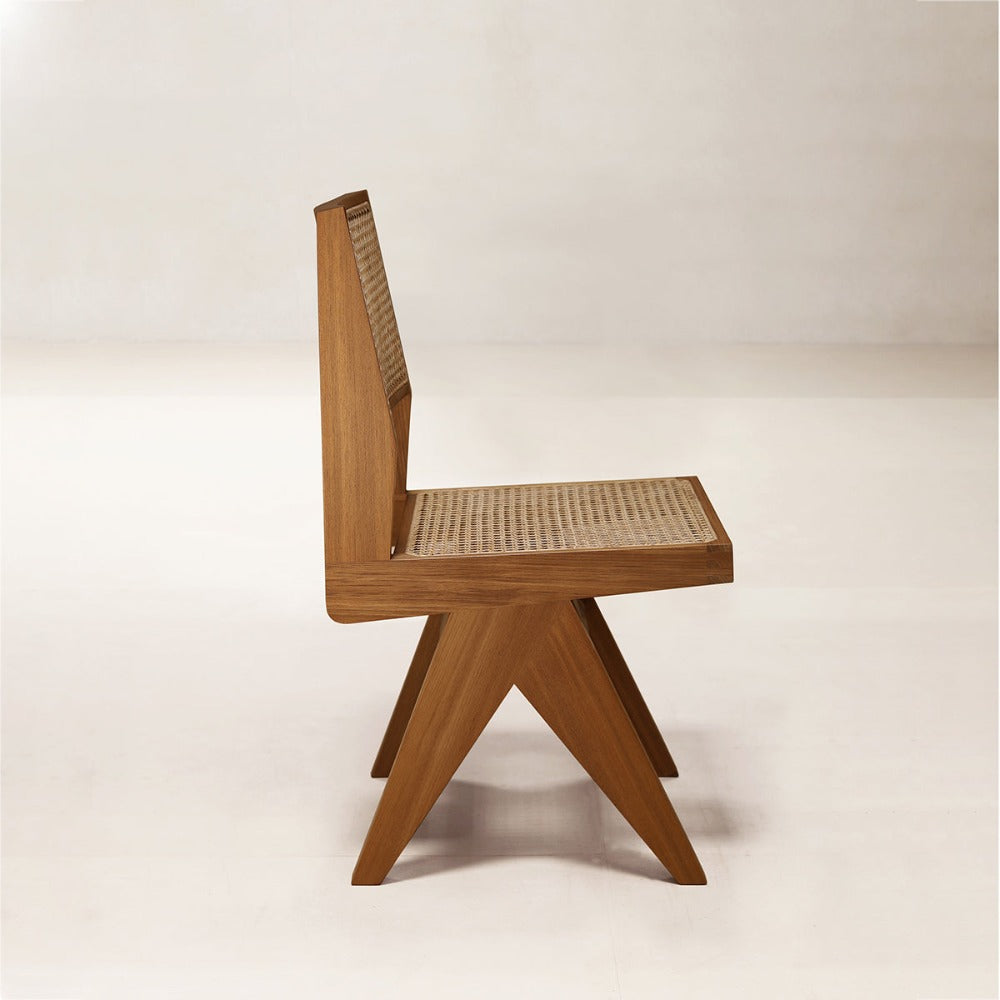 PH25アームレスダイニングチェア-横向き