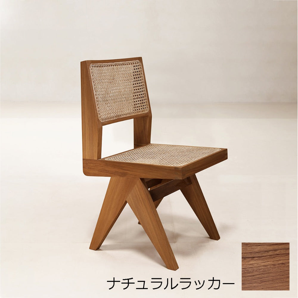 PH25アームレスダイニングチェア-ナチュラルラッカー