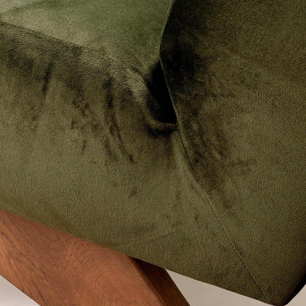 PH36 布張りアームレスチェア　ディティール①