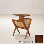 ムンガルサイドテーブル　ダークステイン