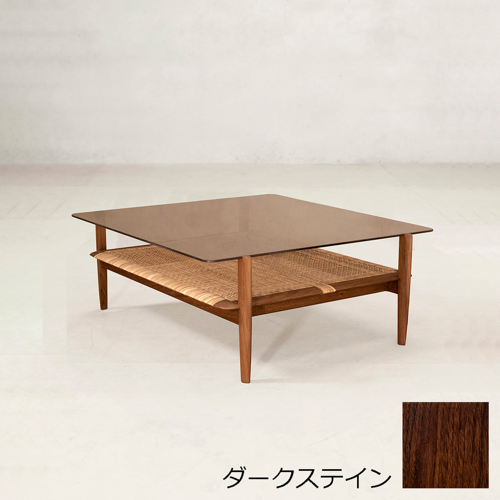 タンガリコーヒーテーブル　ダークステイン