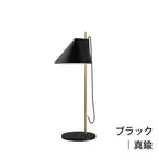 Yuhテーブル-ブラック-真鍮